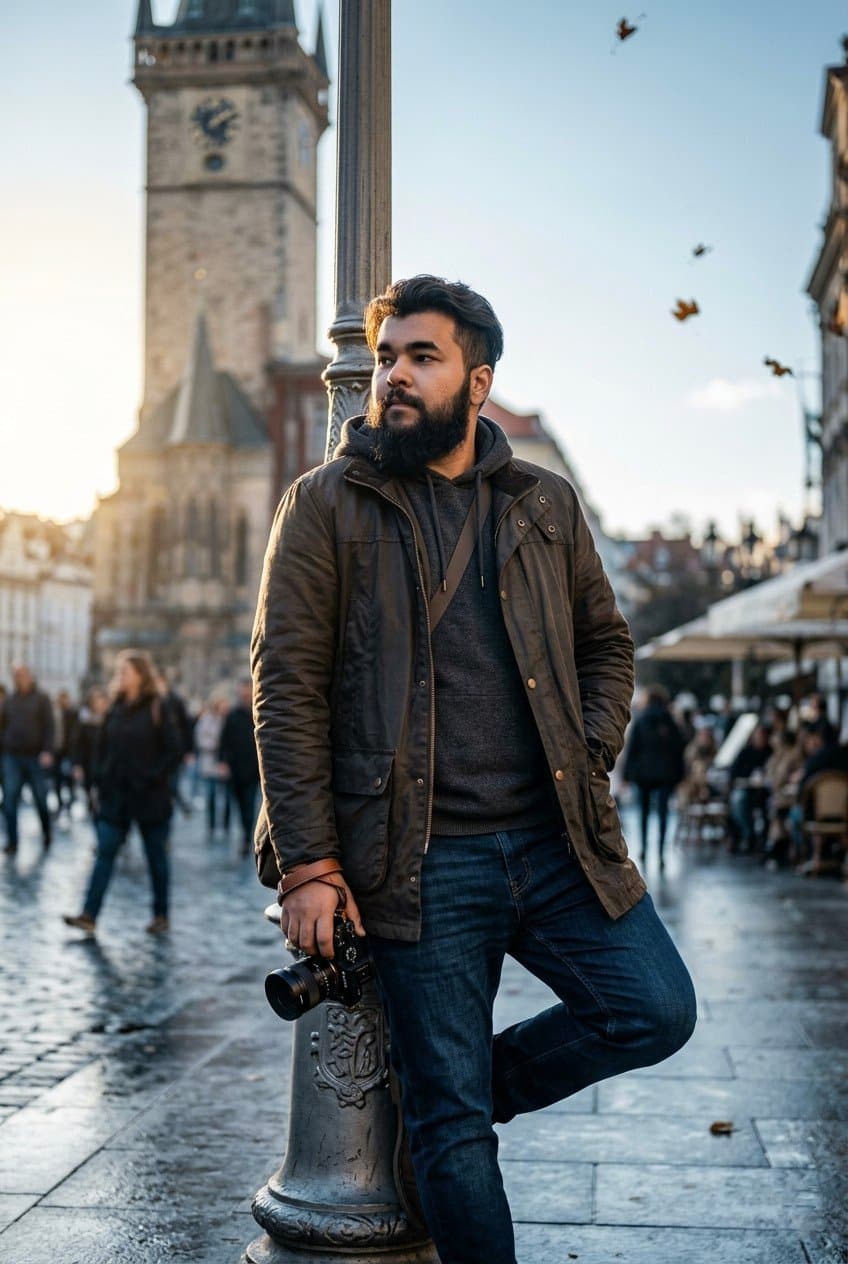 Traveler Street Portrait